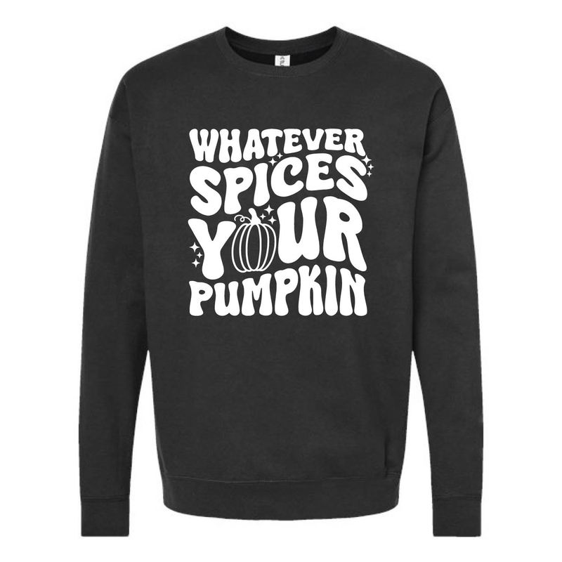 Customizable Spices Your Pumpkin Fleece Crew