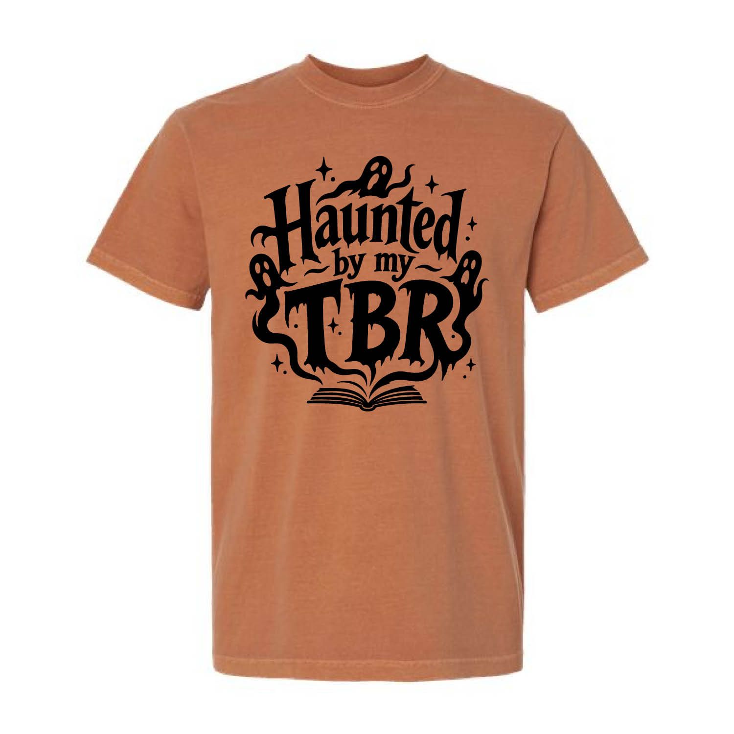 Customizable Haunted by TBR Short Sleeve