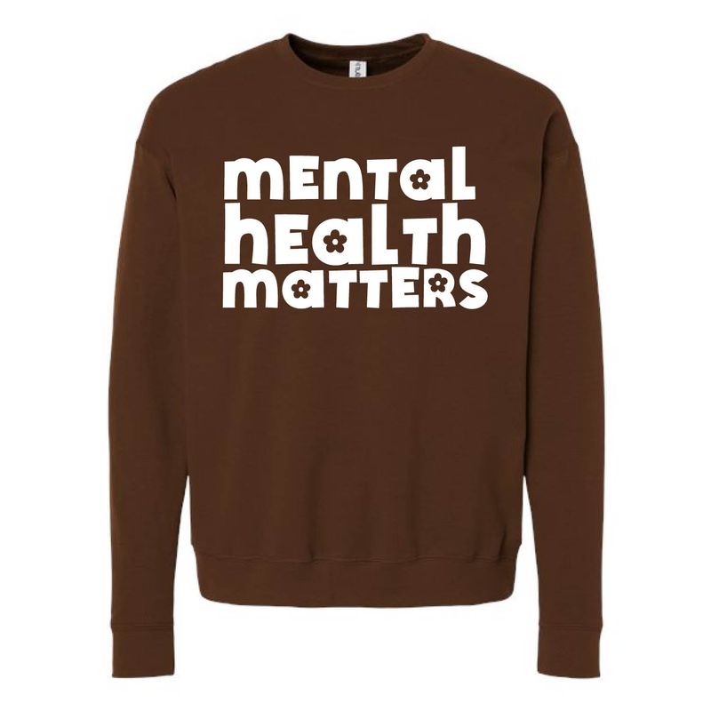Customizable Mental Health Matters Fleece Crew