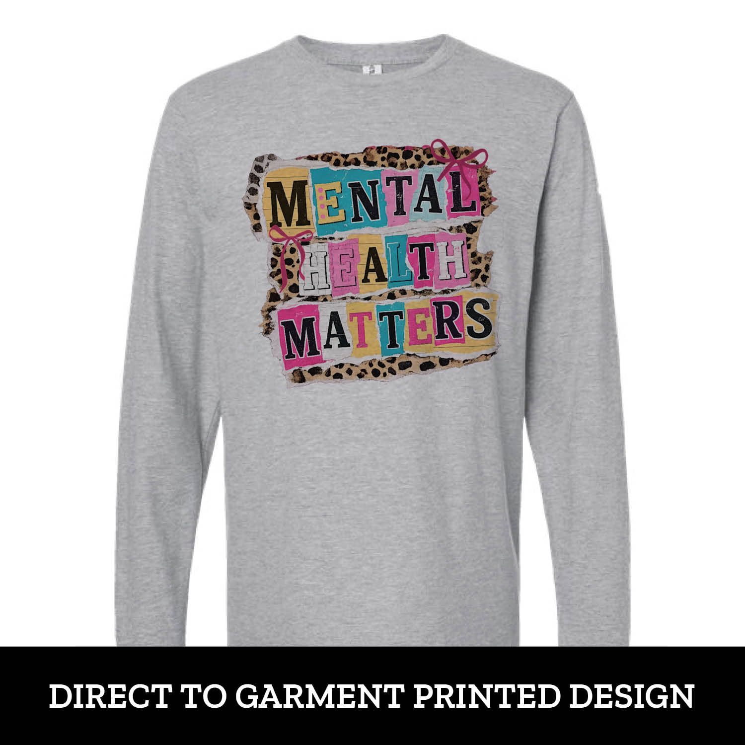 Leopard Mental Health Long Sleeve Leopard Mental Health Long Sleeve