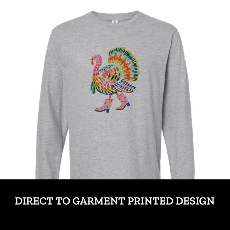 Colorful Turkey Long Sleeve