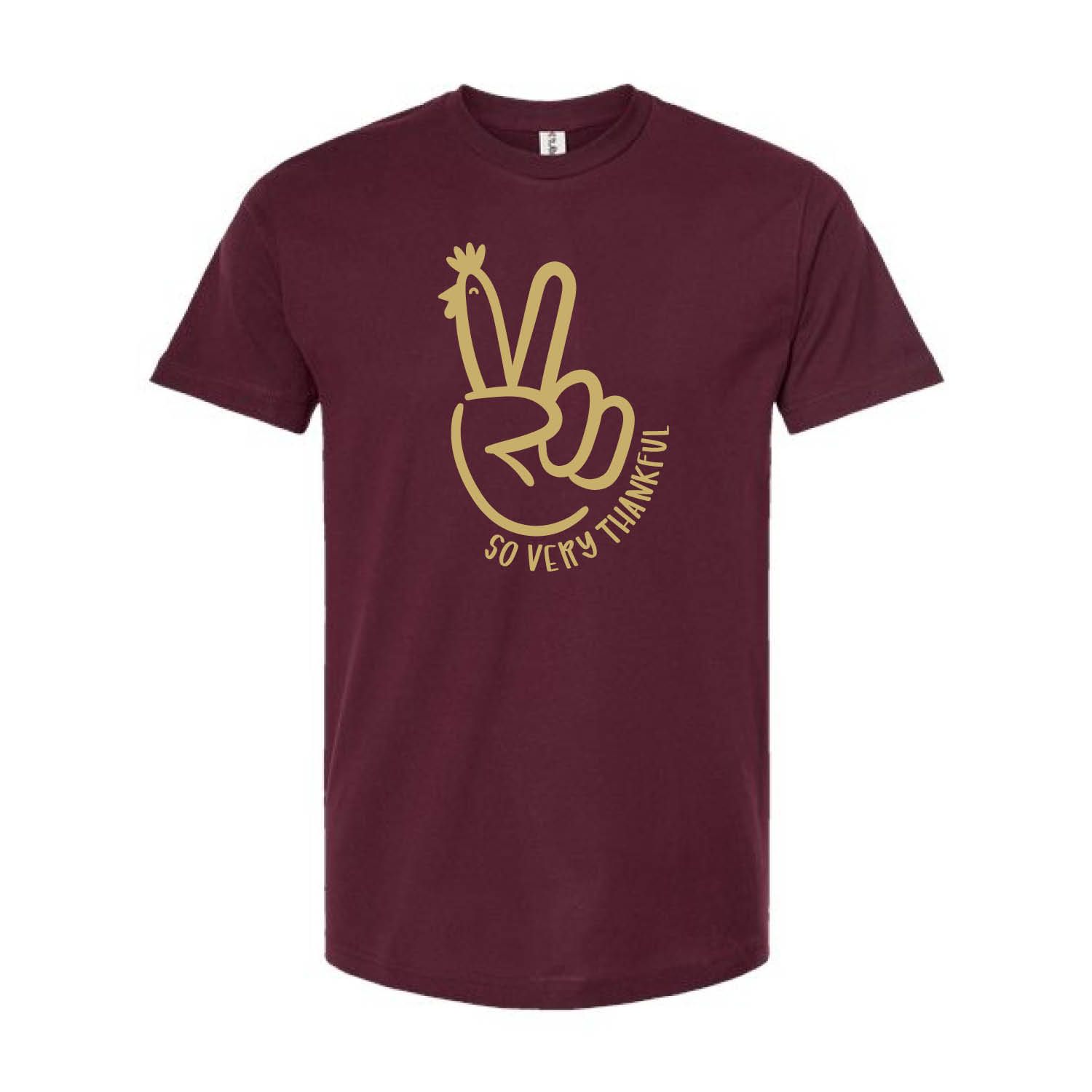 Customizable Turkey Hand Short Sleeve