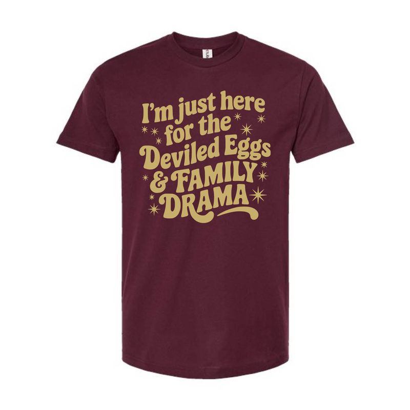 Customizable Deviled Eggs & Drama Short Sleeve