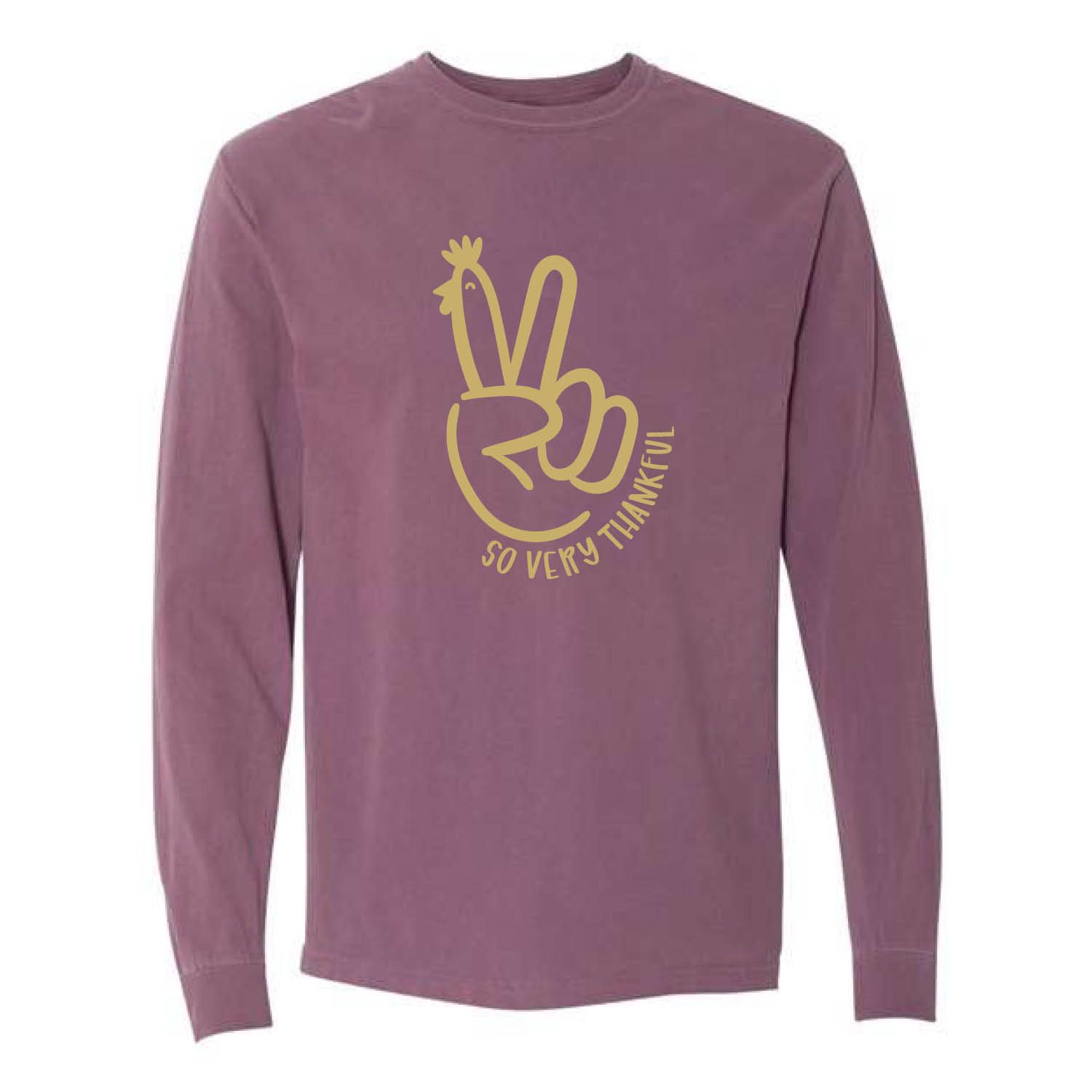 Customizable Turkey Hand Long Sleeve
