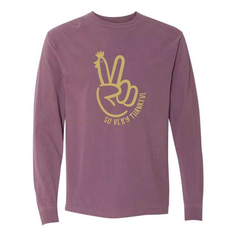 Customizable Turkey Hand Long Sleeve