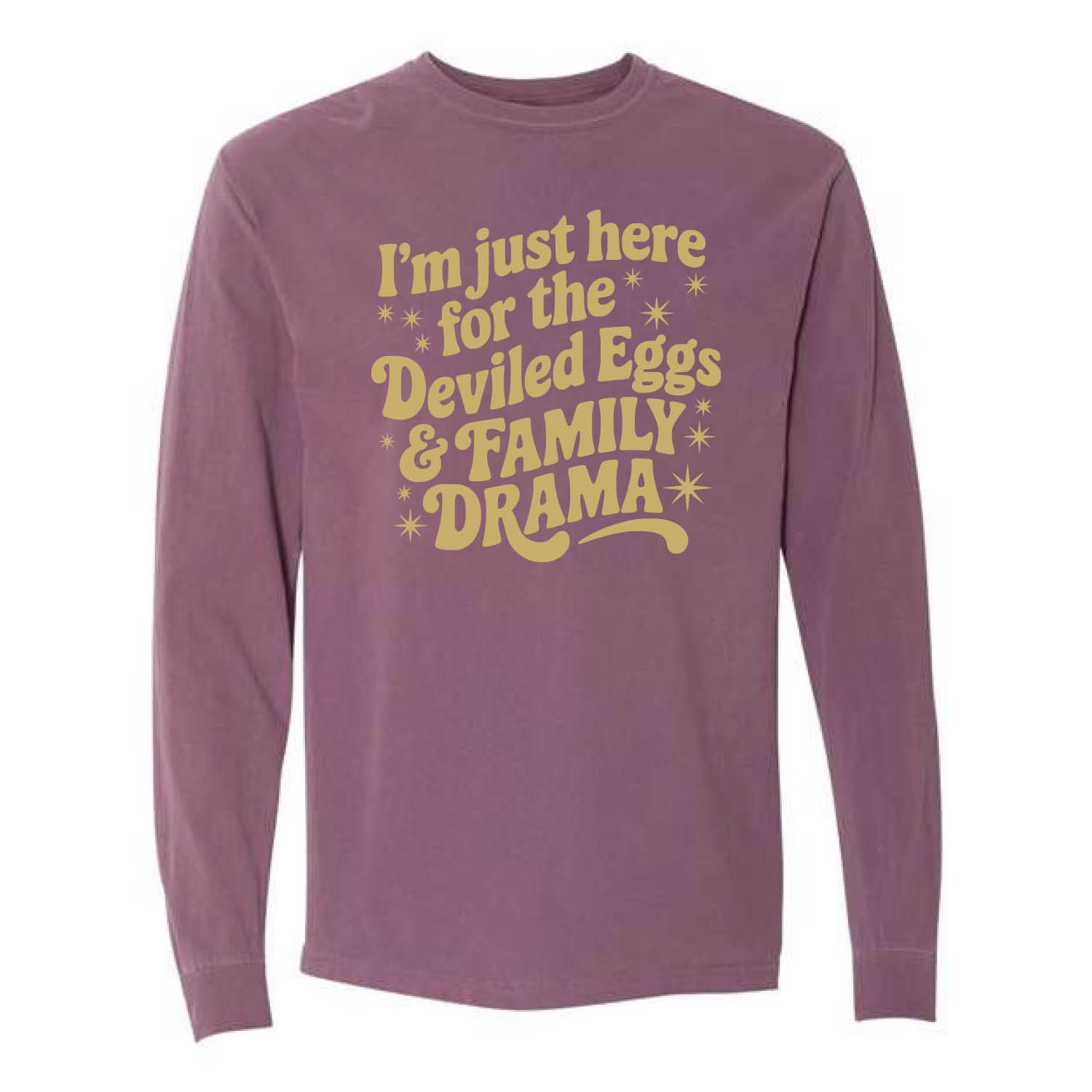 Customizable Deviled Eggs & Drama Long Sleeve Customizable Deviled Eggs & Drama Long Sleeve