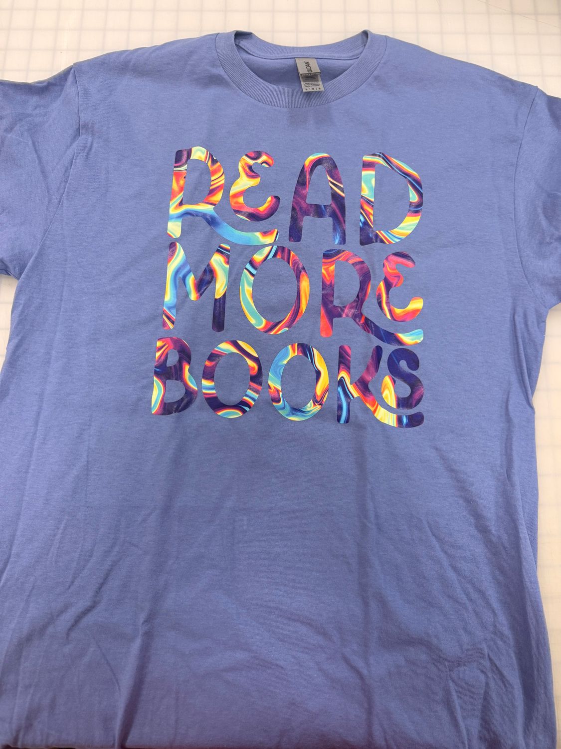 (M) Read More Books - Short Sleeve Purple (M) Read More Books - Short Sleeve Purple