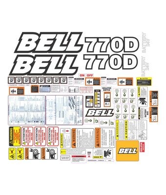 Bell 770D Motor Grader