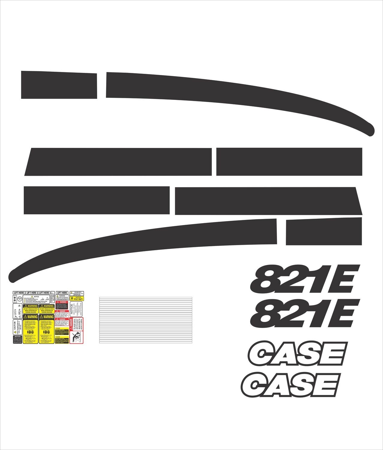 Case 821 E Wheel Loader