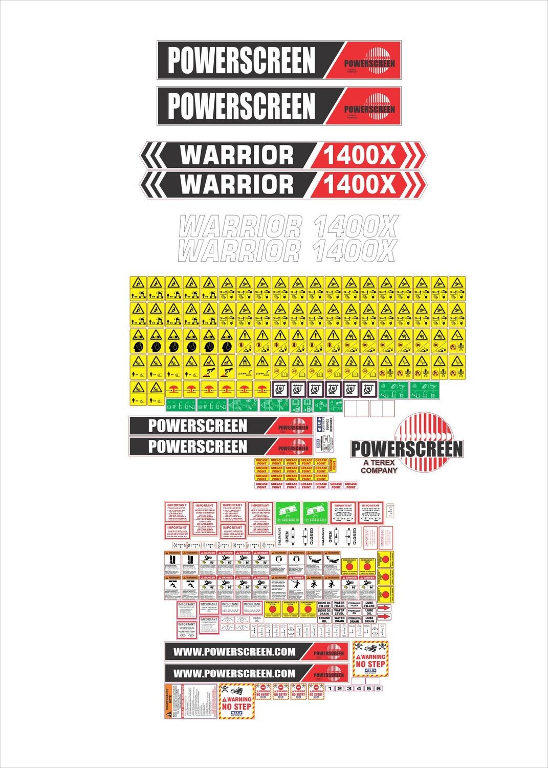 Powerscreen Warrior 1400X