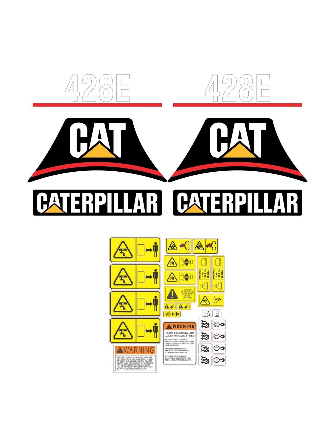 Caterpillar 428E 4x4
