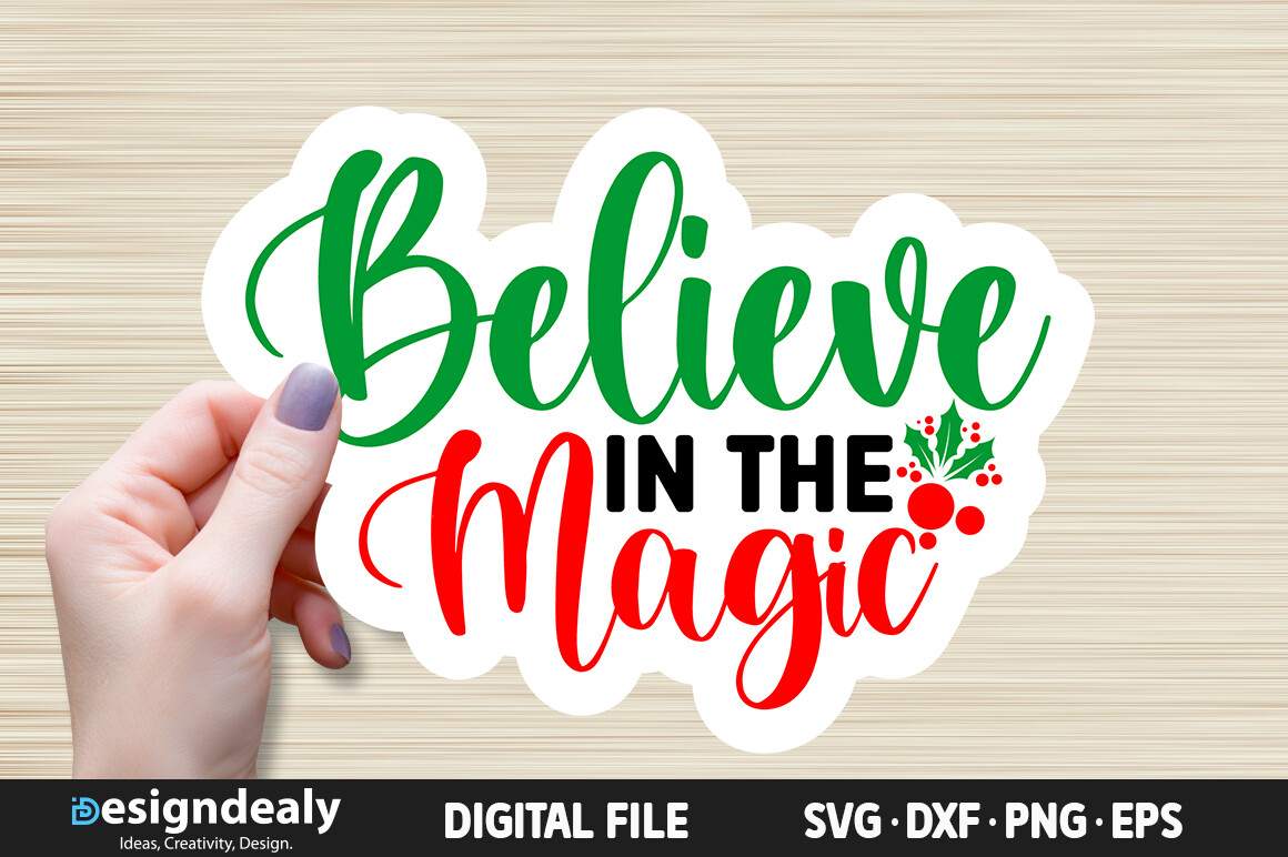 Believe in The Magic SVG