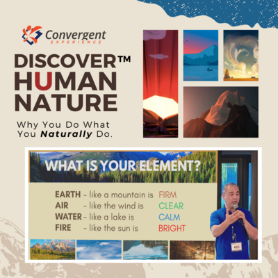 [[DATE TBA]] DISCOVERY SESSION REGISTRATION (1 Pax):
Discover Human Nature: Why You Do What You Naturally Do