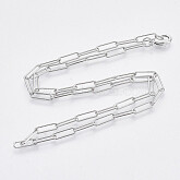 CHAIN - PAPERCLIP 62cm Long and 42 cm long