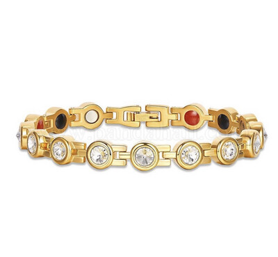 Watchband Diamonds Gold