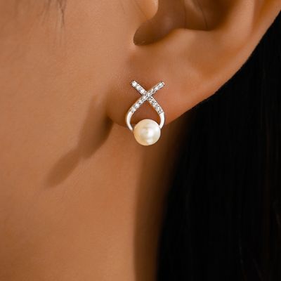 TTGS Earrings 925 Sterling Silver with Freshwater Pearls