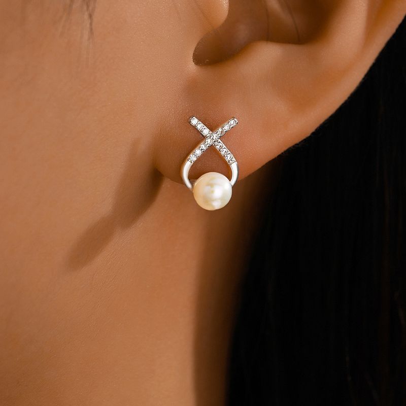 TTGS Earrings 925 Sterling Silver with Freshwater Pearls