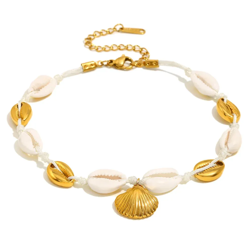 Shell be Fine Anklet