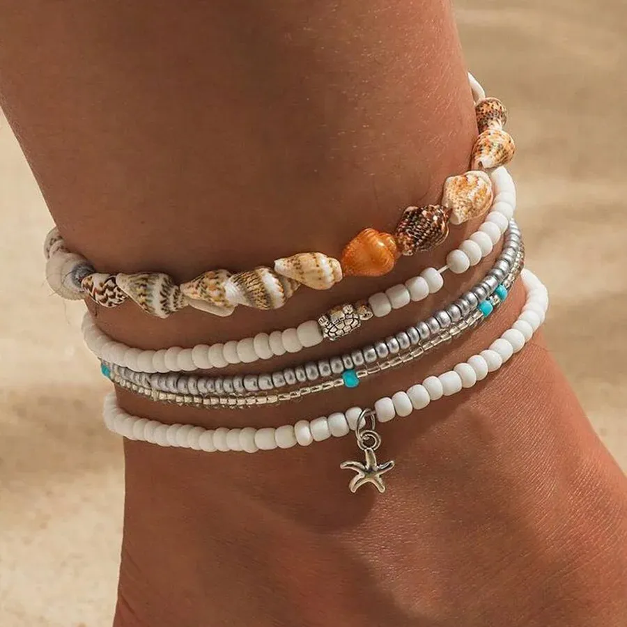 All the Shells Anklet