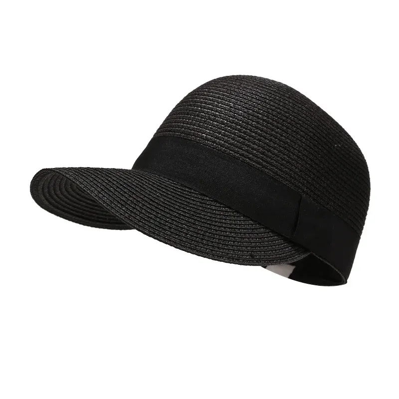 Straw Cap Black