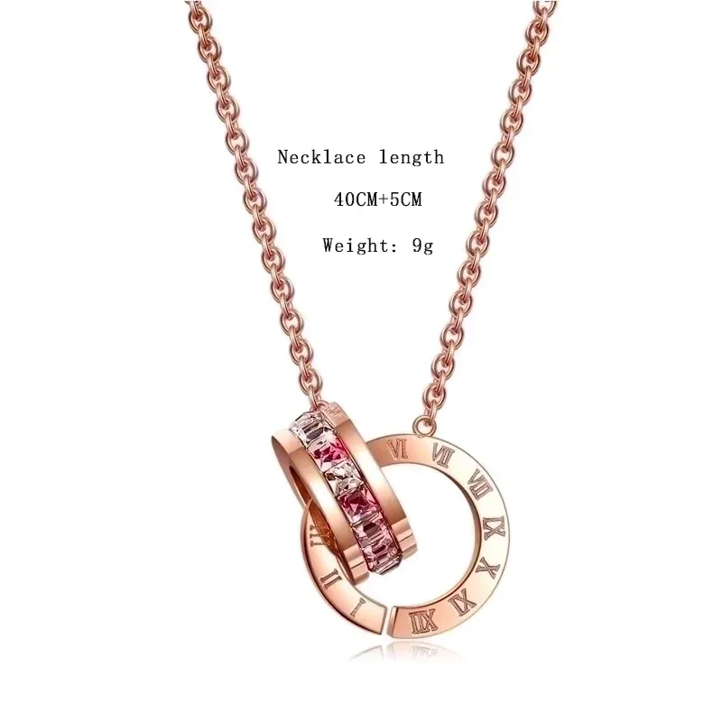 Roman Circle Rose Gold