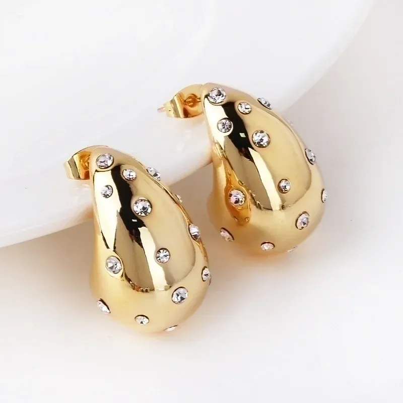 Chloe Water Droplet Gold