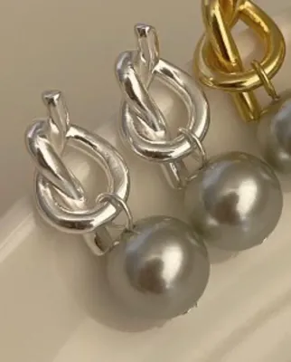 Pearl Me Knot Silver