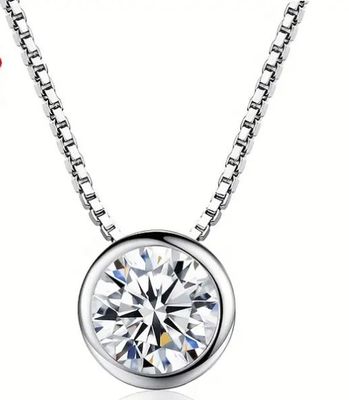 Sterling Silver Bezel Pendant