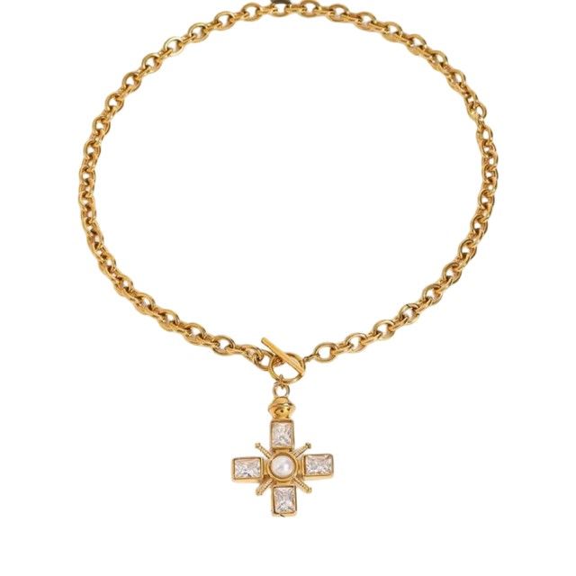 Cross my Heart Necklace