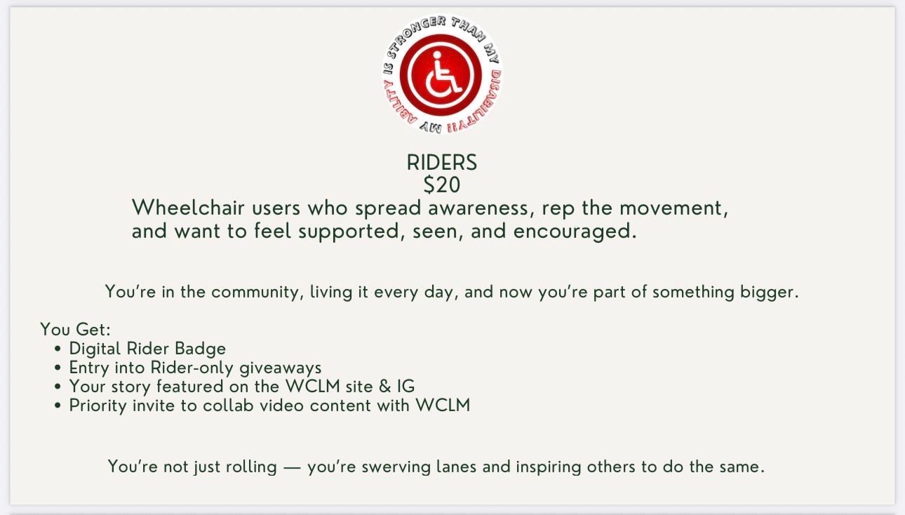 Riders Subscription