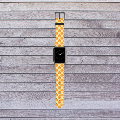 Pumpkin Pattern Apple Watch Band