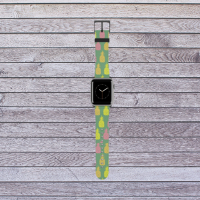Green Pineapple Apple Watch Band