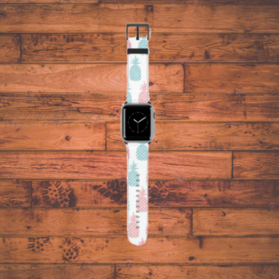 White Pineapple Apple Watch Band