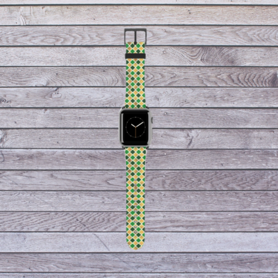 St Patrick's Day Mosaic Apple Watch Band