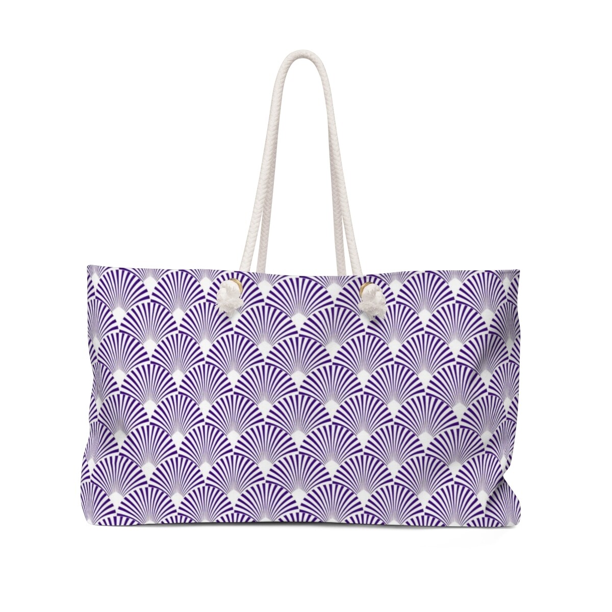 Purple Shells Weekender Bag