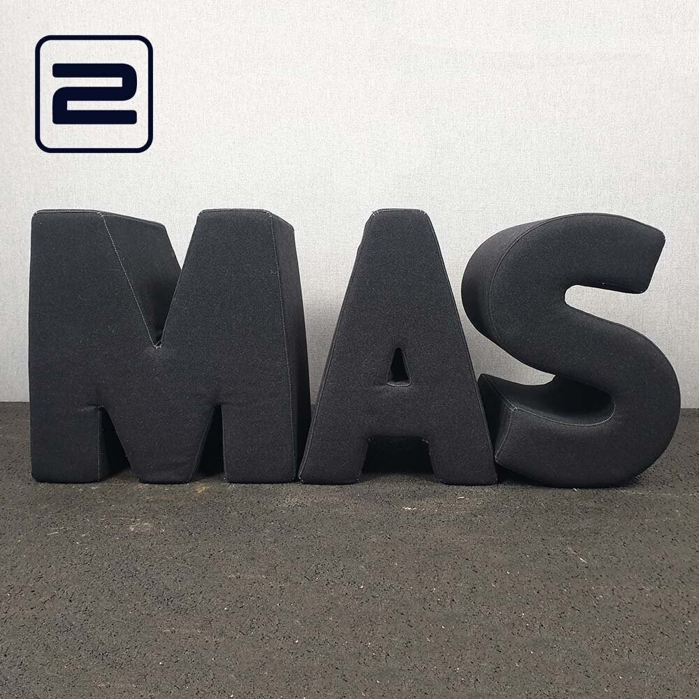 MAS Decoratie akoestisch dempend H46 - Zwart Stof