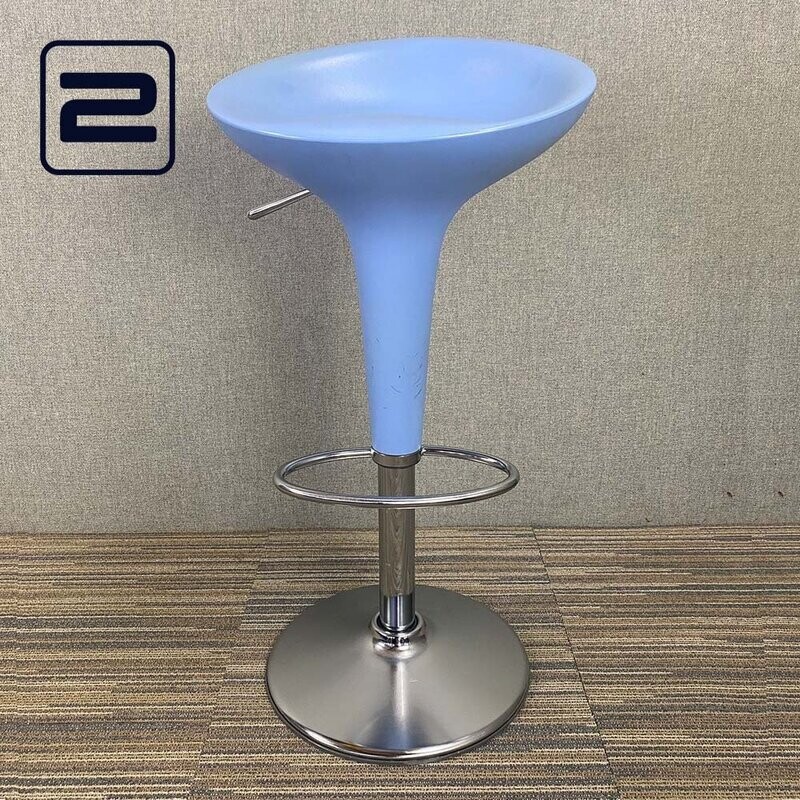MAGIS Bombo Kruk - Blauw Kunststof / Inox