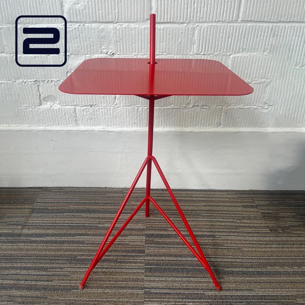 LANDE Leaf Bijzettafel Laptoptafeltje - Rood