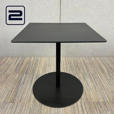 LAPALMA Brio Tafel Vierkant B70xD70xH72 - Zwart / zwart metaal