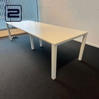 PAMI Vergadertafel B280xD100xH75 - Wit