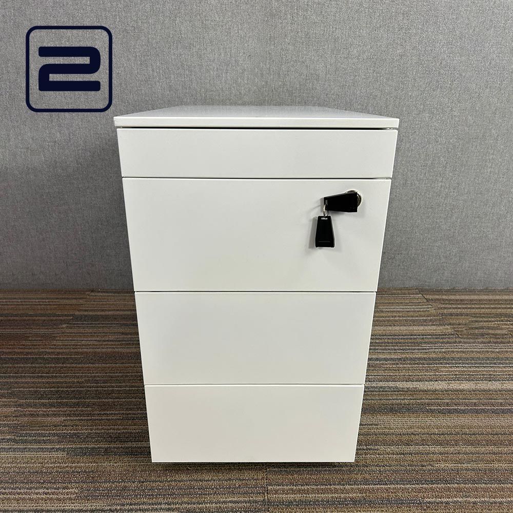AHREND Ladeblok H54xB32xD60 - Wit Metaal