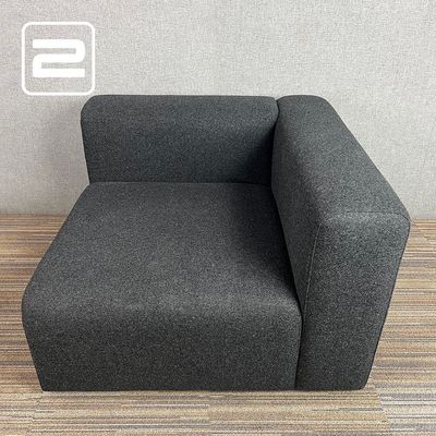 HAY Mags Modul Rechts Zitbank Modulair B97xD95xH66 - Antraciet Stof