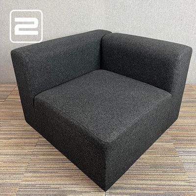 HAY Mags Hoekmodule Zitbank Modulair B97xD95xH66 - Antraciet Stof