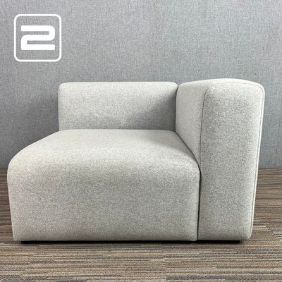 HAY Mags Modul Rechts Zitbank Modulair B97xD95xH66 - Licht grijs Stof
