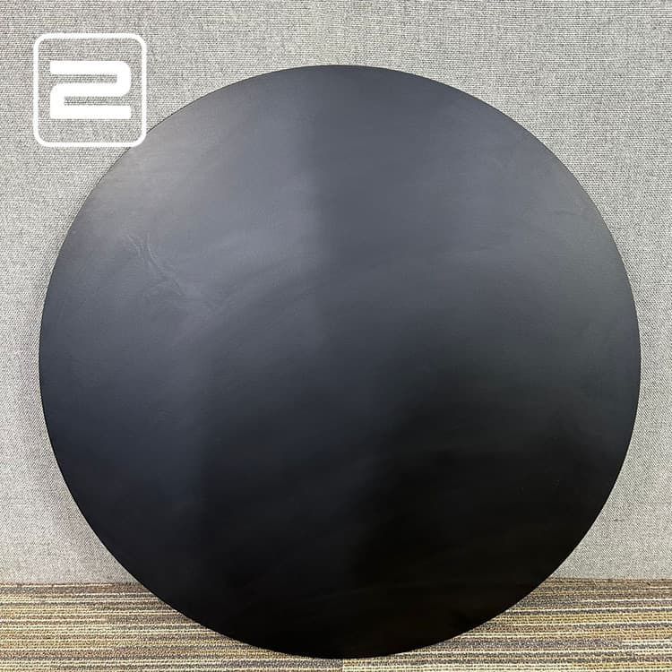 ENEA Tafelblad (2de hands) Rond B70xD70xH1 - Zwart HPL
