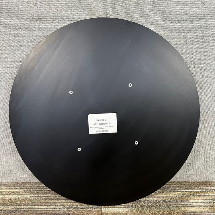 ENEA Tafelblad (2de hands) Rond B70xD70xH1 - Zwart HPL