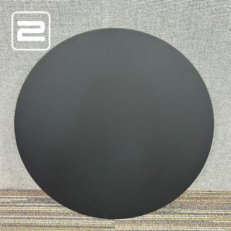 LAPALMA Tafelblad (2de hands) Rond B40xD40xH1 - Zwart HPL