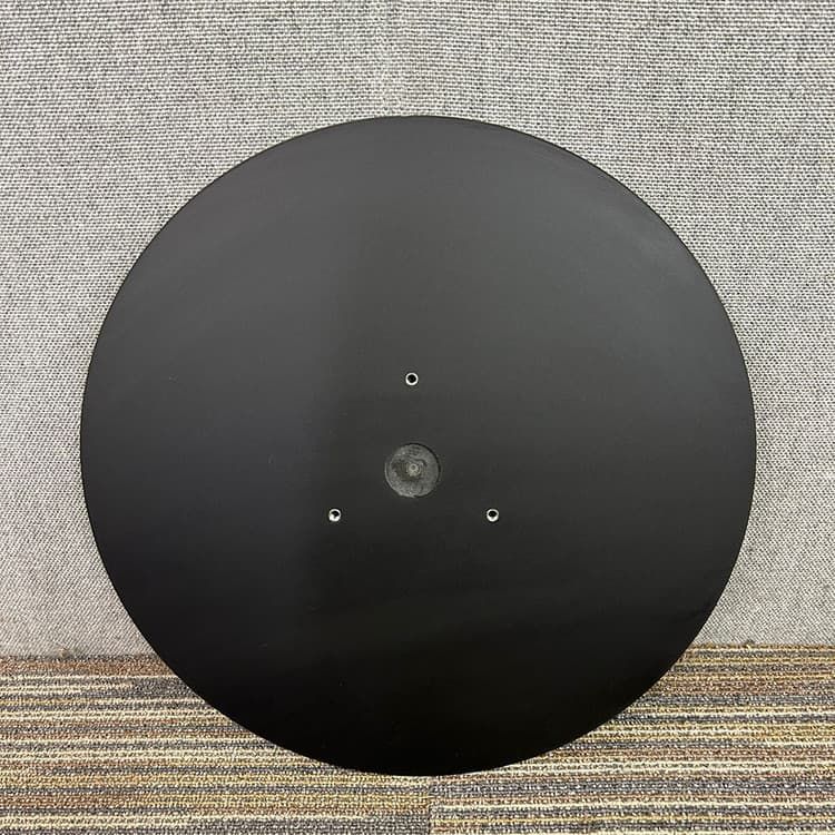 LAPALMA Tafelblad (2de hands) Rond B40xD40xH1 - Zwart HPL