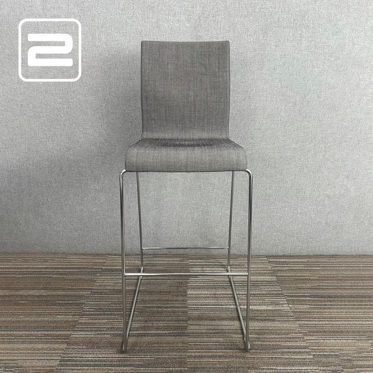 AHREND Kruk - Grijs Stof / Chrome