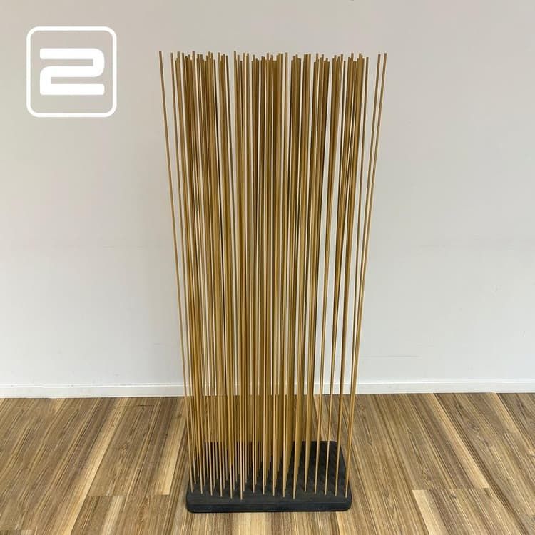 EXTREMIS Sticks Ruimtescheider H155xB60xD30 - Hout Glasvezel / Antraciet